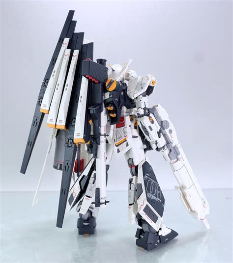 Custom Build Mg 1100 Fa 93hws Nu Gundam Heavy Weapons System Type