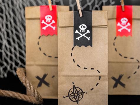 Pirate Treat Bags 6ct The Party Darling