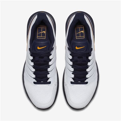 Nike Mens Air Zoom Prestige Tennis Shoes - White/Blackened Blue ...