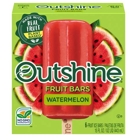 Save On Outshine Watermelon Fruit Ice Bars 6 Ct Order Online Delivery