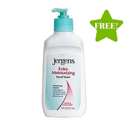 Free Jergens Moisturizer Hand Wash