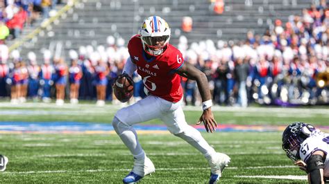 Ku Football With Jalon Daniels Banged Up Kansas Football To Get Tested