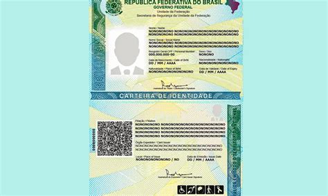 Dez Milh Es De Brasileiros T M A Nova Carteira De Identidade Nacional