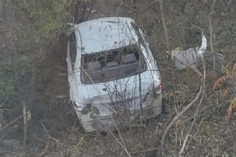 Rio De Contas Ba Ve Culo Sai Da Pista E Cai Em Ribanceira Na Ba