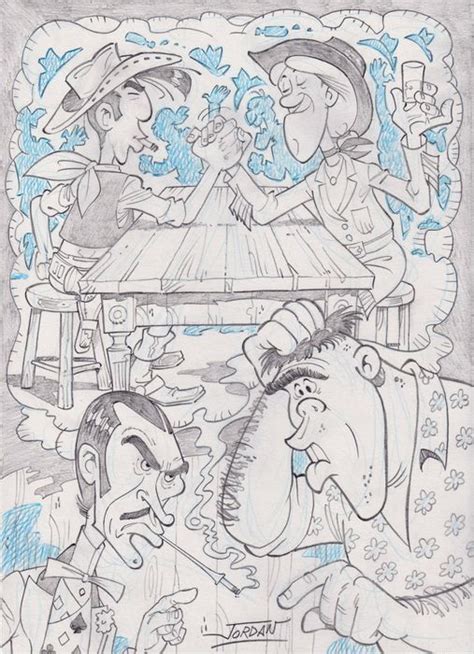 Jordan Julian Original Drawing Lucky Luke Catawiki