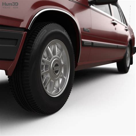 Volvo 760 GLE 1982 3D model - Download Sedan on 3DModels.org