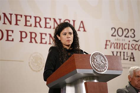 Luisa María Alcalde es la nueva titular de la Segob anuncia AMLO