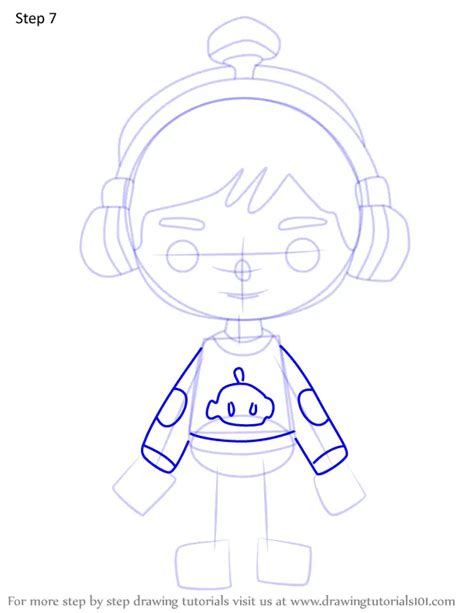 How To Draw Sean From Toca Life World Toca Life World Step By Step