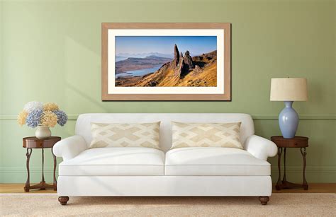 Old Man of Storr Panorama – Framed Print | Dave Massey Landscape ...