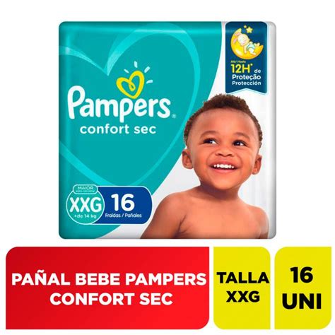 Pa Al Bebe Pampers Confort Sec Xxg U Comercialelias Cl