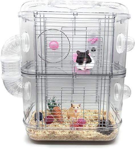 Amazon Kathson 2 Level Dwarf Hamster Cages And Habitats