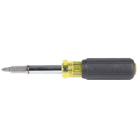 Klein Tools 11-in-1-Piece Magnetic Multi-bit Screwdriver 32500MAG at ...