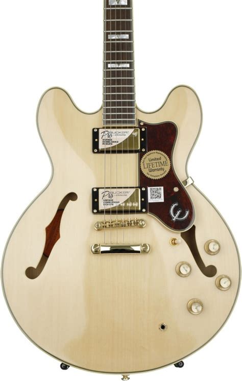 Epiphone Sheraton Ii Pro Natural Sweetwater