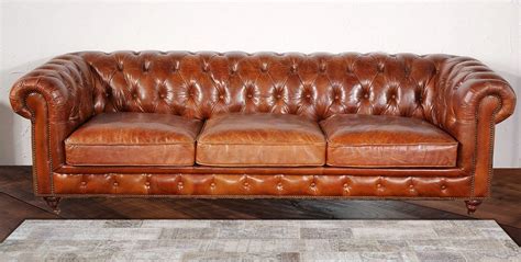 Leather Chesterfield Sofas