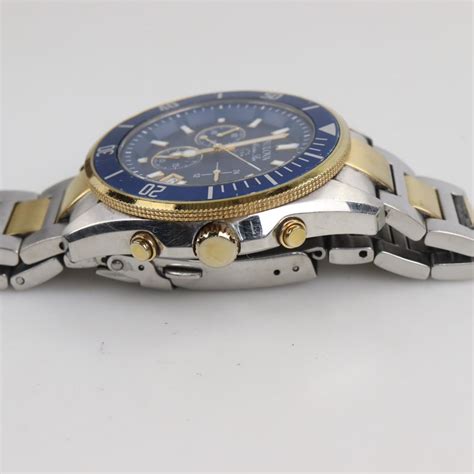 Bulova Marine Star Two Tone Watch Property Room