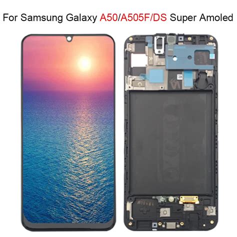 Super Amoled For Samsung Galaxy A50 A505f Ds A505f A505fd A505a Lcd Display Touch Screen