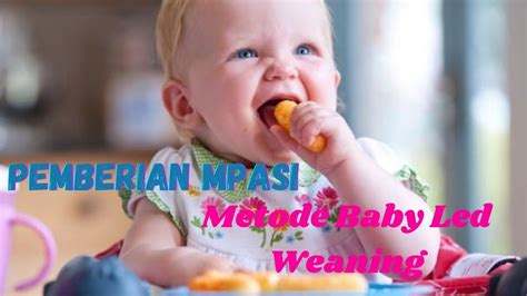 PEMBERIAN MPASI UNTUK ANAK USIA 6 24 Bulan DENGAN METODE BABY LED WEANING