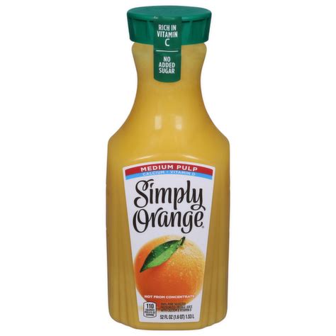 Simply Orange Medium Pulp Orange Juice Lunds And Byerlys