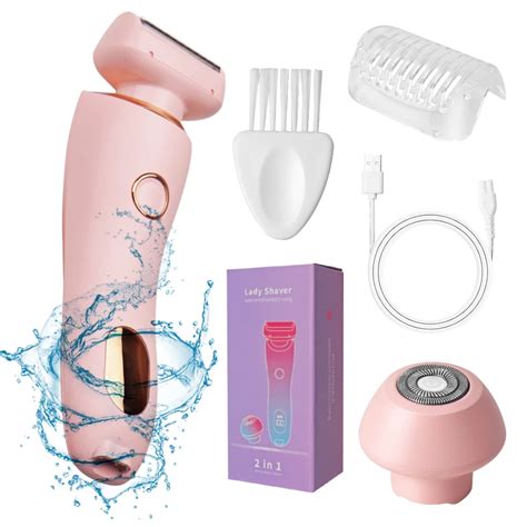 Wet Dry Use Rechargeable Bikini Trimmer Hair Removal Painless Razors In Electric Shaver For