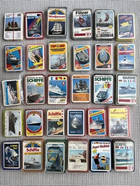 Alte Quartette Werbung Schiffe Marine Joker Ass Konvolut Technik Eur Picclick De