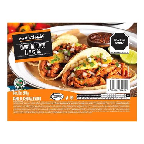 Carne De Cerdo Marketside Al Pastor 500 G Walmart