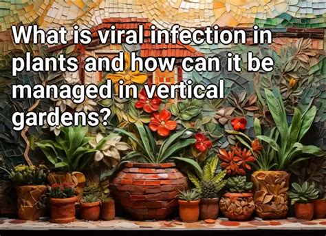 What Is Viral Infection In Plants And How Can It Be Managed In Vertical Gardens Gardening Gov