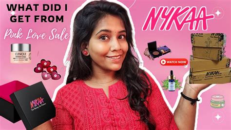 Nykaa Pink Love Sale Haul 💕😍 Nykaa Moisturizer Makeup Lipsticks Nykaa Pink Friday Sale