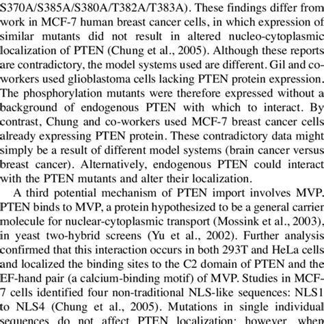 Classic Pten Pathway Binding Of Ligand To Membrane Receptors Download Scientific Diagram