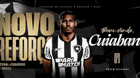 Botafogo Anuncia A Contrata O Do Lateral Esquerdo Cuiabano Do Gr Mio