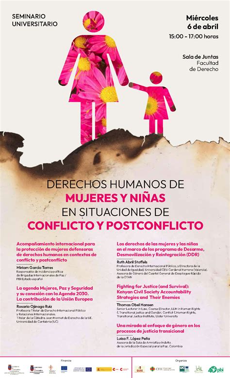 Seminario Universitario “derechos Humanos De Mujeres Y Niñas En