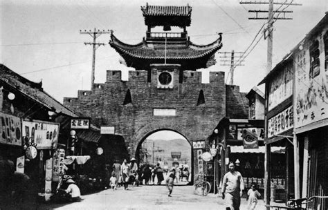 While the main thoroughfares of Mukden (present Shenyang) may have been ...