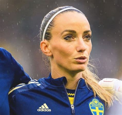 Kosovare Asllani With Swedish Jersey Sportsman Biography