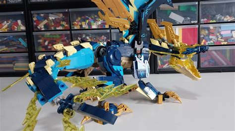 LEGO Ninjago Elemental Dragon Upgrade MOC YouTube