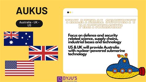 Aukus Trilateral Partnership Implications For India Significance Of Aukus