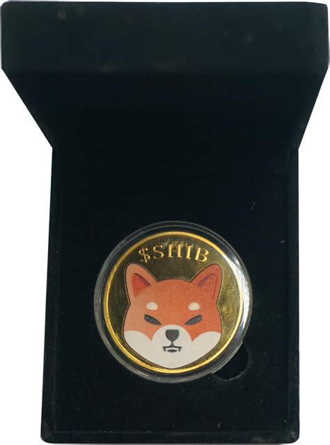 Amazon Real Physical Gold Plated Shiba Inu Coin Edition