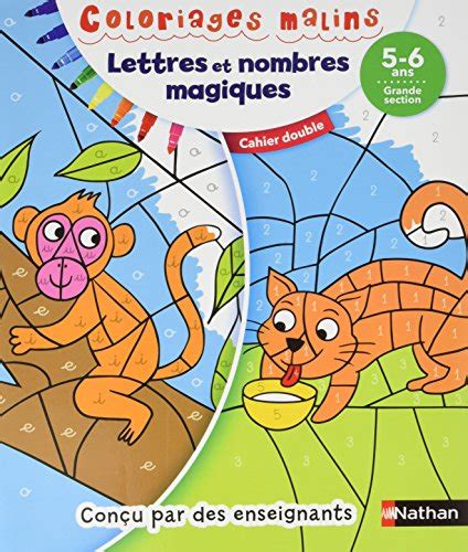 9782091930343 Coloriages Malins Duo Lettres Et Nombres Magiques Gs