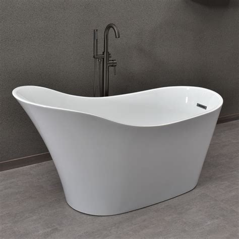 Woodbridge Acrylic Freestanding Bathtub Contemporary Soaking Tub