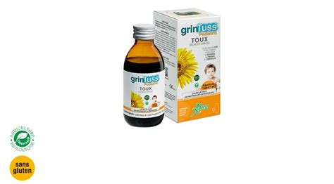 Aboca Grintuss Pediatric Sirop Toux Sèche Grasse Pharmaglobe lu