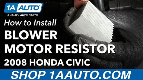 How To Replace Blower Motor Resistor Honda Civic How To