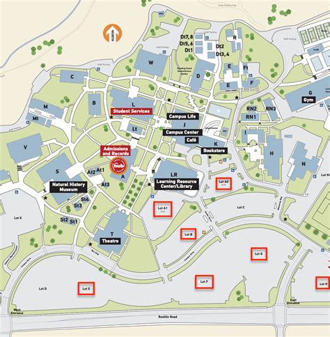 Sierra Rocklin Campus Map Domini Hyacintha