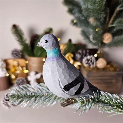 Artisanal Handcrafted Clip On Bird Ornaments For Christmas Tree Unique Vibrant And Festive