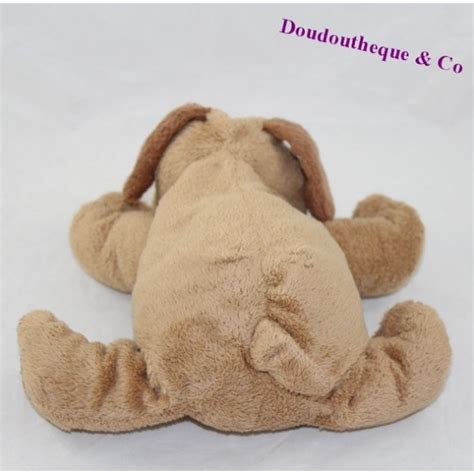 Doudou Chien Orchestra Nicotoy Marron Beige Cm Sos Doudou