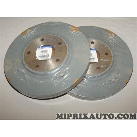 Paire Disques De Frein Avant Mm Diametre Ventil Mopar Jeep Dodge