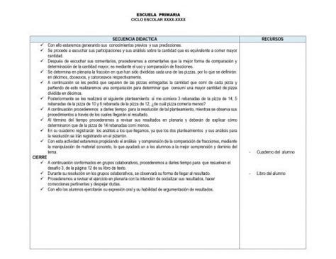 Planeación híbrida de primaria los 6 grados Ciclo 2021 2022 2021