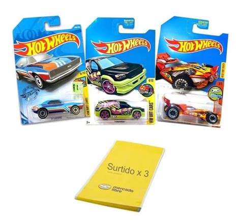 Hot Wheels Pack X Vehiculos Autitos Modelos Surtidos Mattel Pistas Y Vehiculos De Juguete