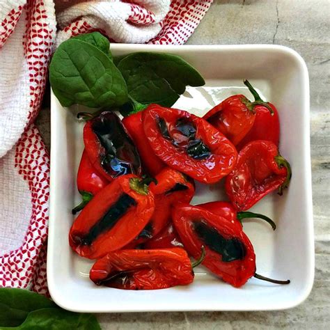 Roasting Red Peppers How To Roast Red Peppers In The Oven