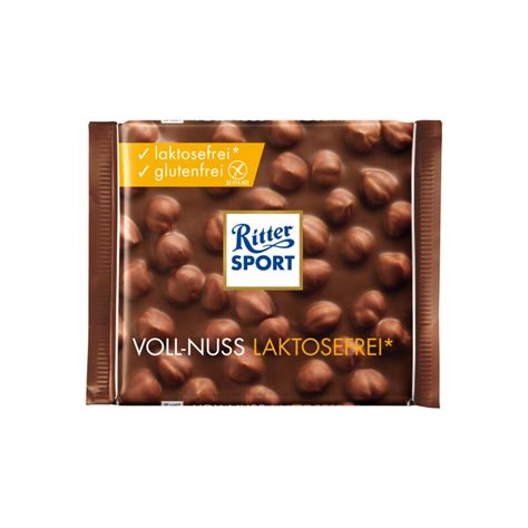 Ritter Sport Voll Nuss Laktosefrei 100g Lebensmittel Versand Eu L