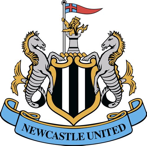 Download Newcastle Logo - Newcastle United Badge Drawing PNG Image with ...