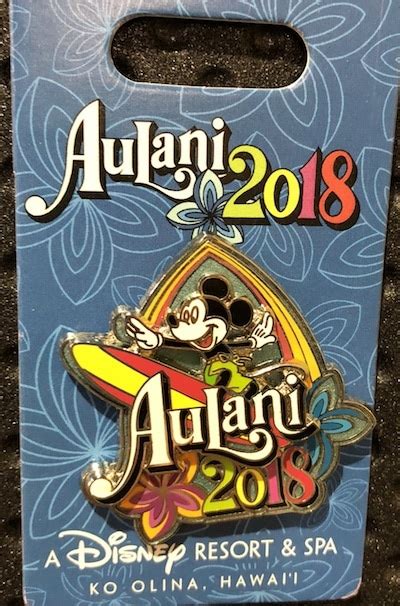 Aulani 2018 Disney Pin Disney Pins Blog