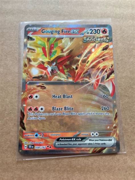 Gouging Fire Ex Temporal Forces Pok Mon Tcg Double Rare Holo